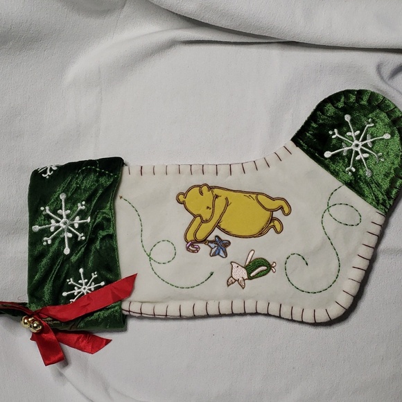 Pooh Bear Christmas Stocking - Picture 1 of 4